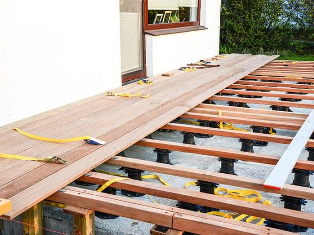 Aménagement extérieur terrasse en bois 